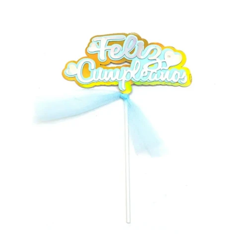 Topper FC celeste dorado un