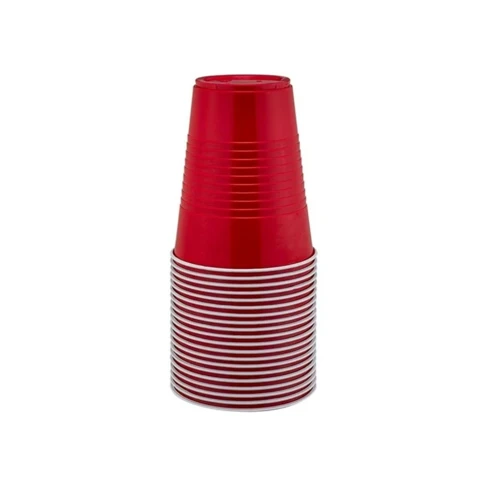 Vasos rojos 480ml 50un